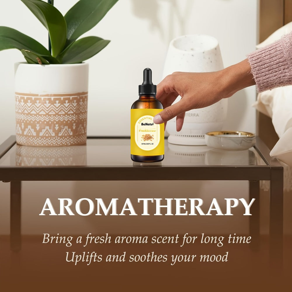 Essential Oil for Diffuser & Humidifier – Frankincense, Argan & Jojoba Oil, Long-Lasting Woody Warm Resin Aroma for Home, Hotel & Room Decor, Candle Making & Aromatherapy, 4.06oz N - product image 20