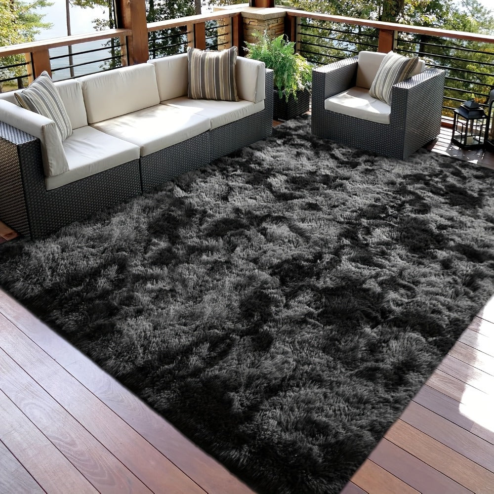 Tie-Dye Shaggy Fluffy Area Rug Non-Slip Machine Washable – Soft Plush Fuzzy Carpet for Bedroom, Living Room, Hallway & Dorm – 6 Colors, 4 Sizes: 2x6, 3x5, 6x9, 8x10 Ft - product image 13