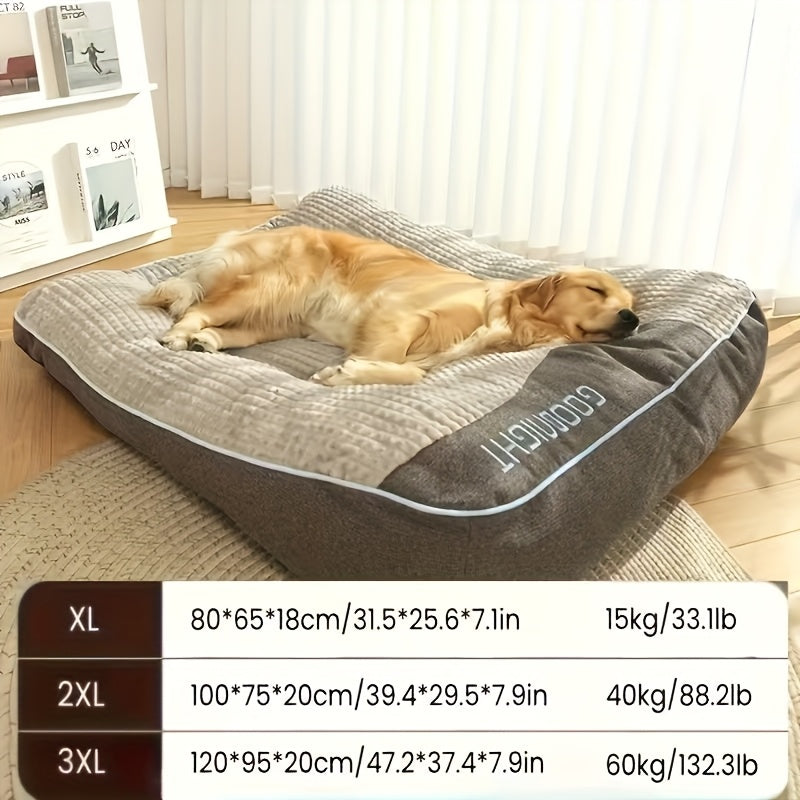 Plush Dog Crate Mat Luxury Sofa Bed | Ultra Soft All-Season Pet Mattress for Small Medium Large Dogs and Cats, Comfortable Cage Liner Kennel Pad for Various - product image 2