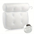 Bath Pillow with Suction Cups Spa Bathtub Neck Back Support Cushion Non-Slip Waterproof Headrest for Tub Relaxation Home Spa Accessories Women Men Ergonomic Quick-Dry Mold Resistan - product image 13