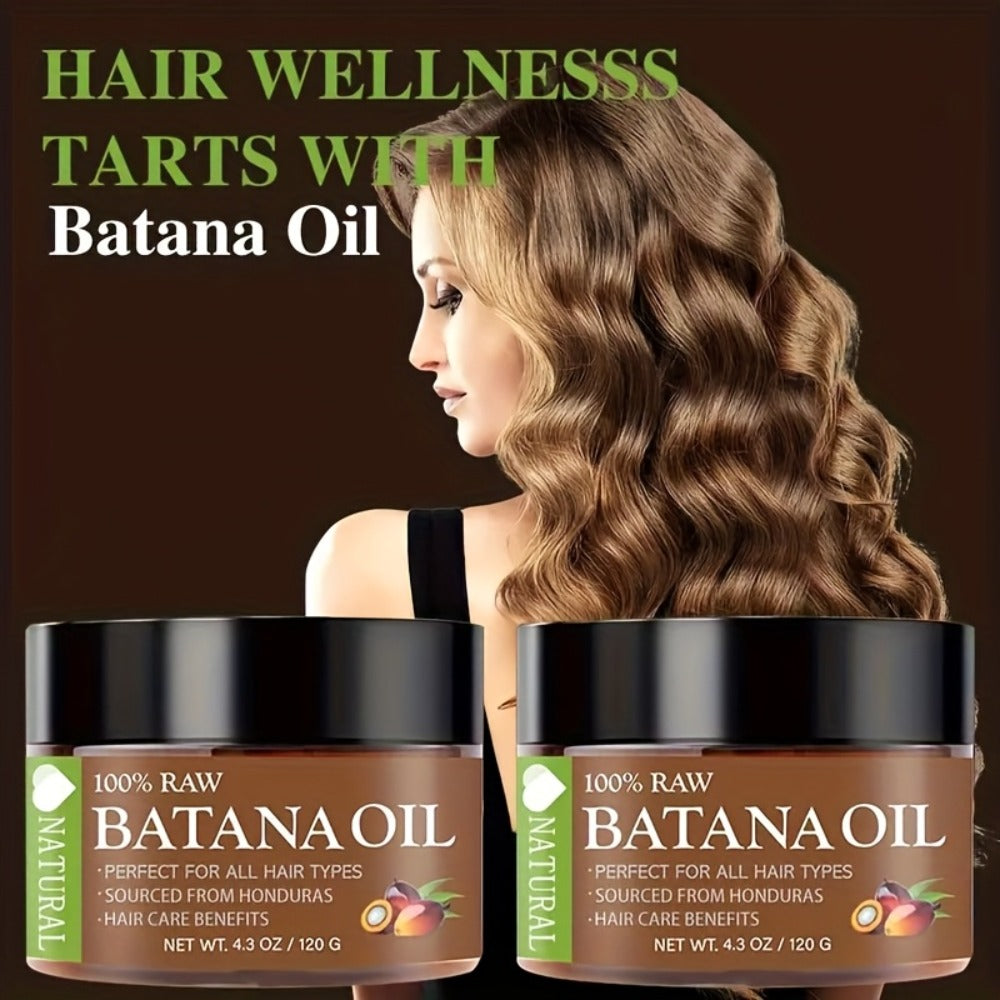 Batana Oil for Hair Growth 2-Pack - Honduras Pure Batana Hair Oil for Dry Damaged Hair, Deep Moisturizing Scalp Treatment, Nourishes All Hair Types, Value Twin Pack - product image 2