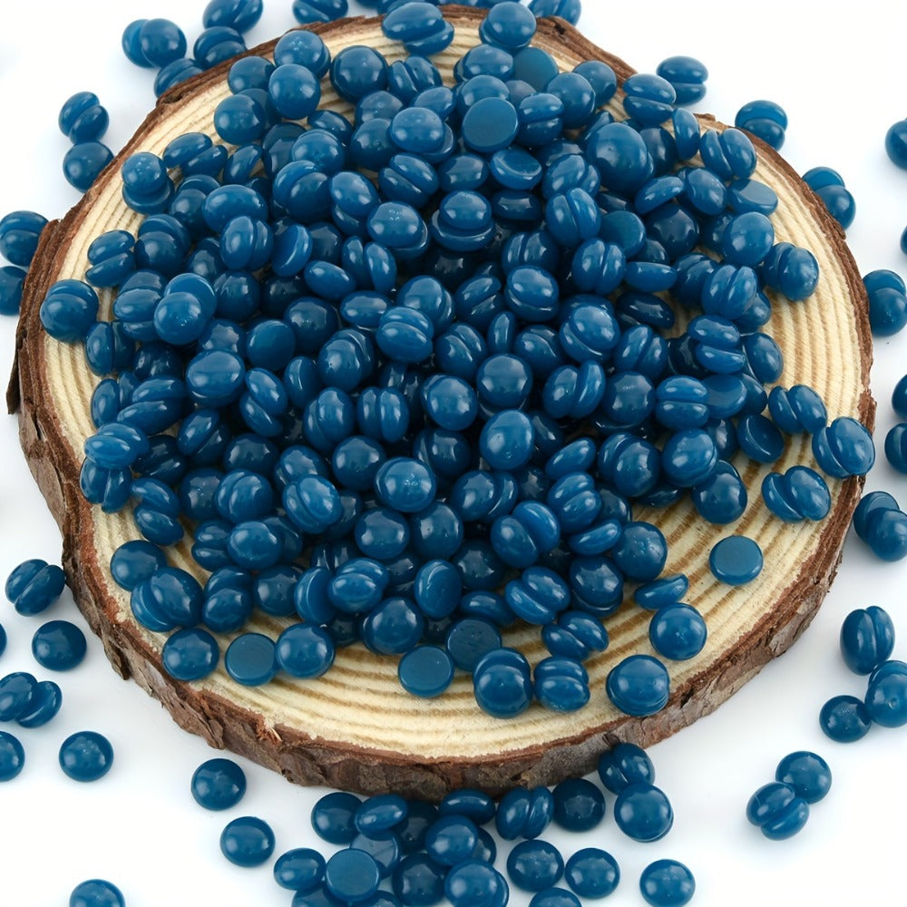 Hard Wax Beads 450g Brazilian Strong Adhesion No-Strip – Precision At-Home Waxing for Bikini Legs Underarms Arms Body Face, Hair Removal Wax Kit for Women, Dark Blue & Light Blue - product image 3