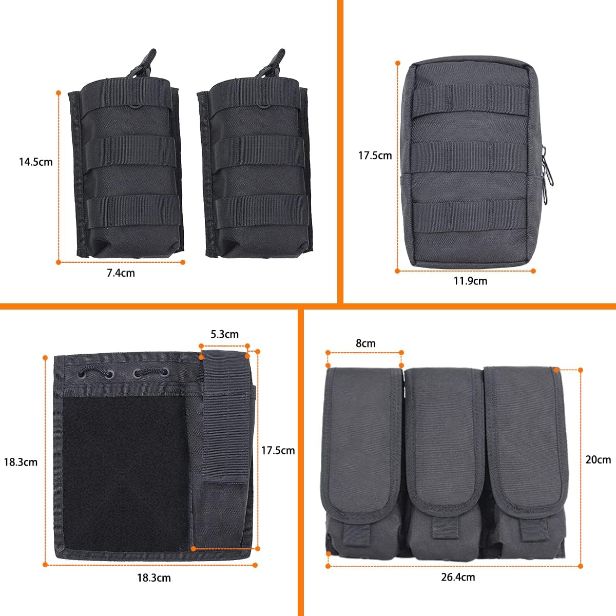 Tactical Outdoor Training Vest for Men Women | Lightweight Protective Hiking Vest with Multi-Pocket Design, Breathable & Adjustable, Ideal for Trekking Camping - product image 5