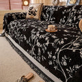 Sofa Cover Chenille Thickened Non-Slip Couch Slipcover Floral Pattern for Living Room Office Pet-Safe All-Season — 1 2 3 4 Seater Sizes - product image 28