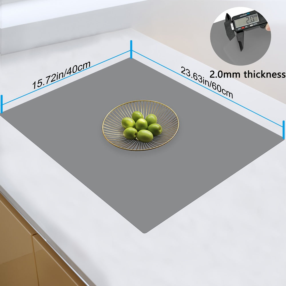 Extra Large Silicone Mat for Kitchen Counter – Nonslip Heat Resistant Countertop Protector, Nonstick Waterproof Craft Mat & Placemat, Multiple Sizes & Colors - product image 22