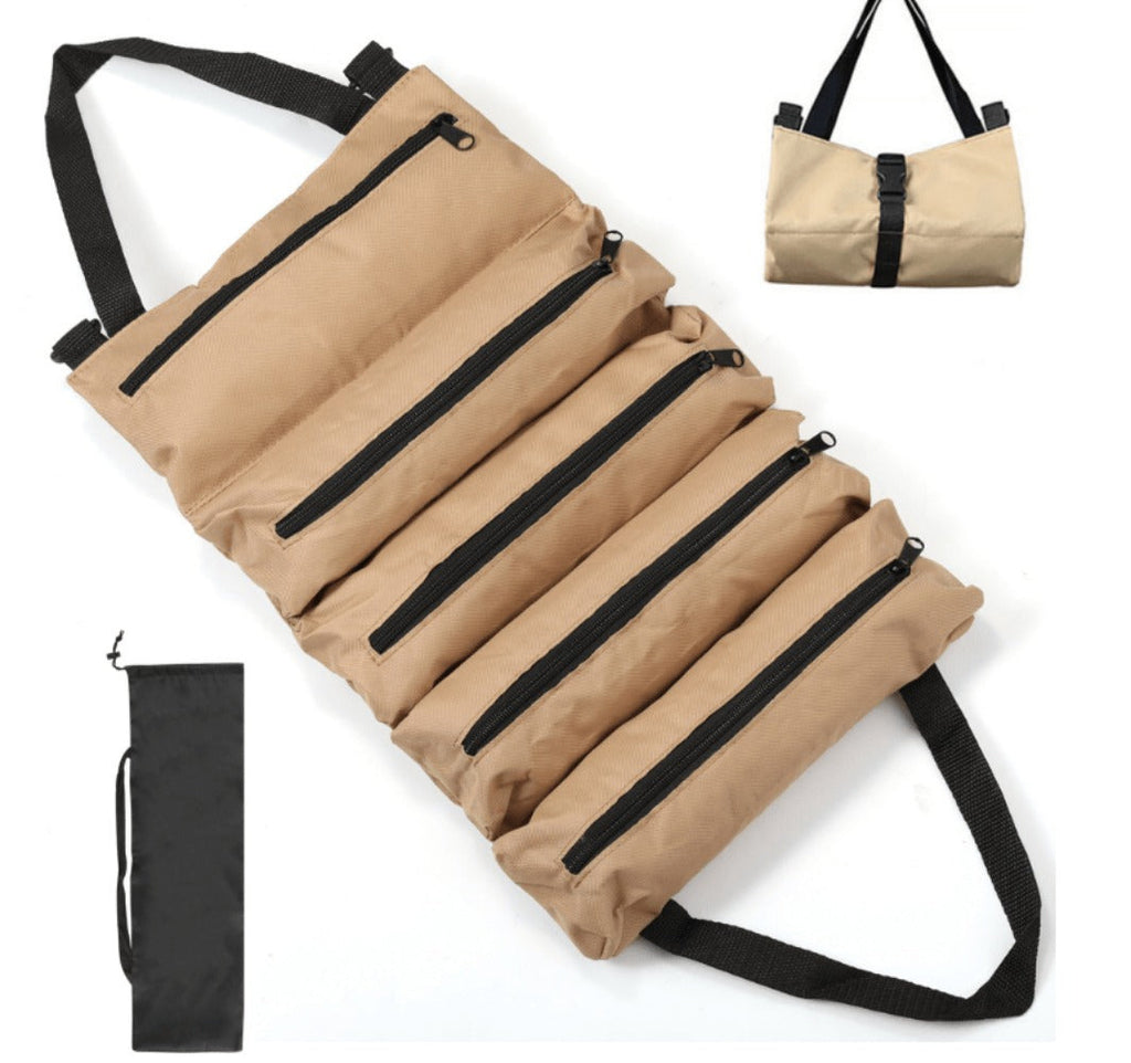 Collapsible Tool Bag Organizer for Hardware Storage | Foldable Tool Kit Bag for Carpentry Electricians Automotive Repairs Outdoor | Portable Buggy Bag Easy Transport - product image 21