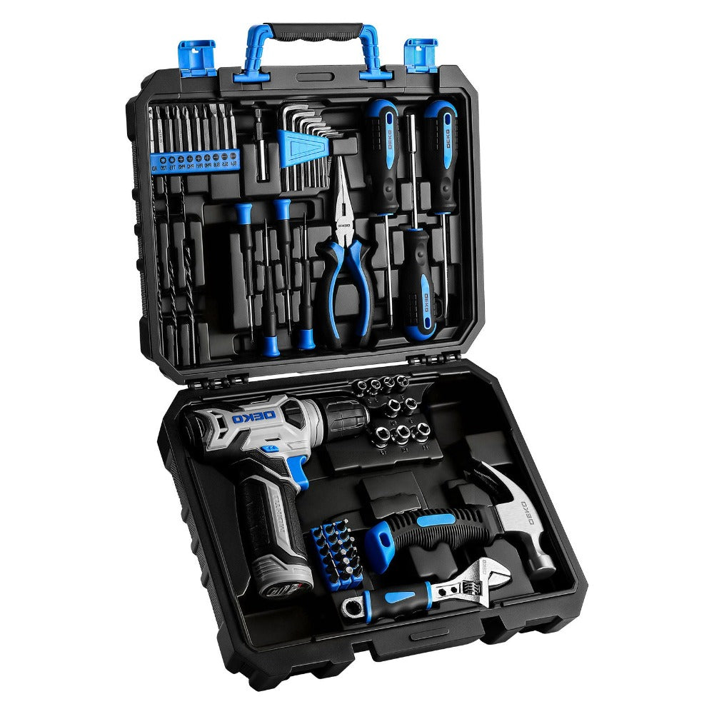 Cordless Drill Tool Kit 119/151PCS – 8V/12V Electric Power Drill Set with Screwdriver, Hammer, Wrench | All-in-One Home Repair & DIY Hand Tools for Women | Perfect Gift - product image 4