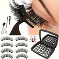 Reusable Magnetic False Lashes 8Pcs No Glue Double Strip Set with Applicator & Tweezers – Natural Everyday Makeup Look for Women, Daily Wear, Parties, Travel & Mom Gift - product image 16