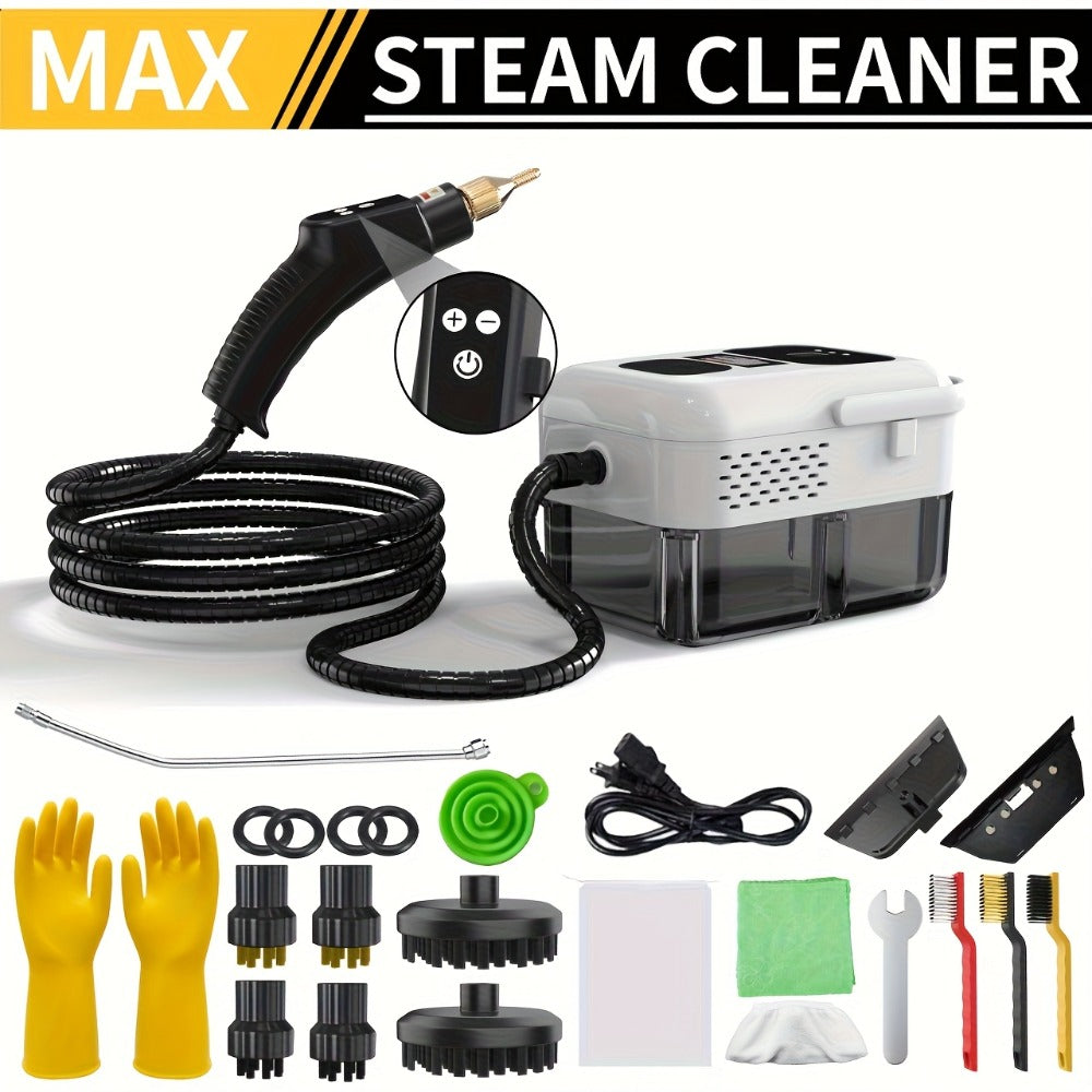 Portable Steam Cleaner High-Temperature High-Pressure Handheld Steamer for Home, Carpet, Tile & Grout Cleaning – 9-Speed Adjustable, 3 Models: Basic, Upgraded & Smart - product image 11