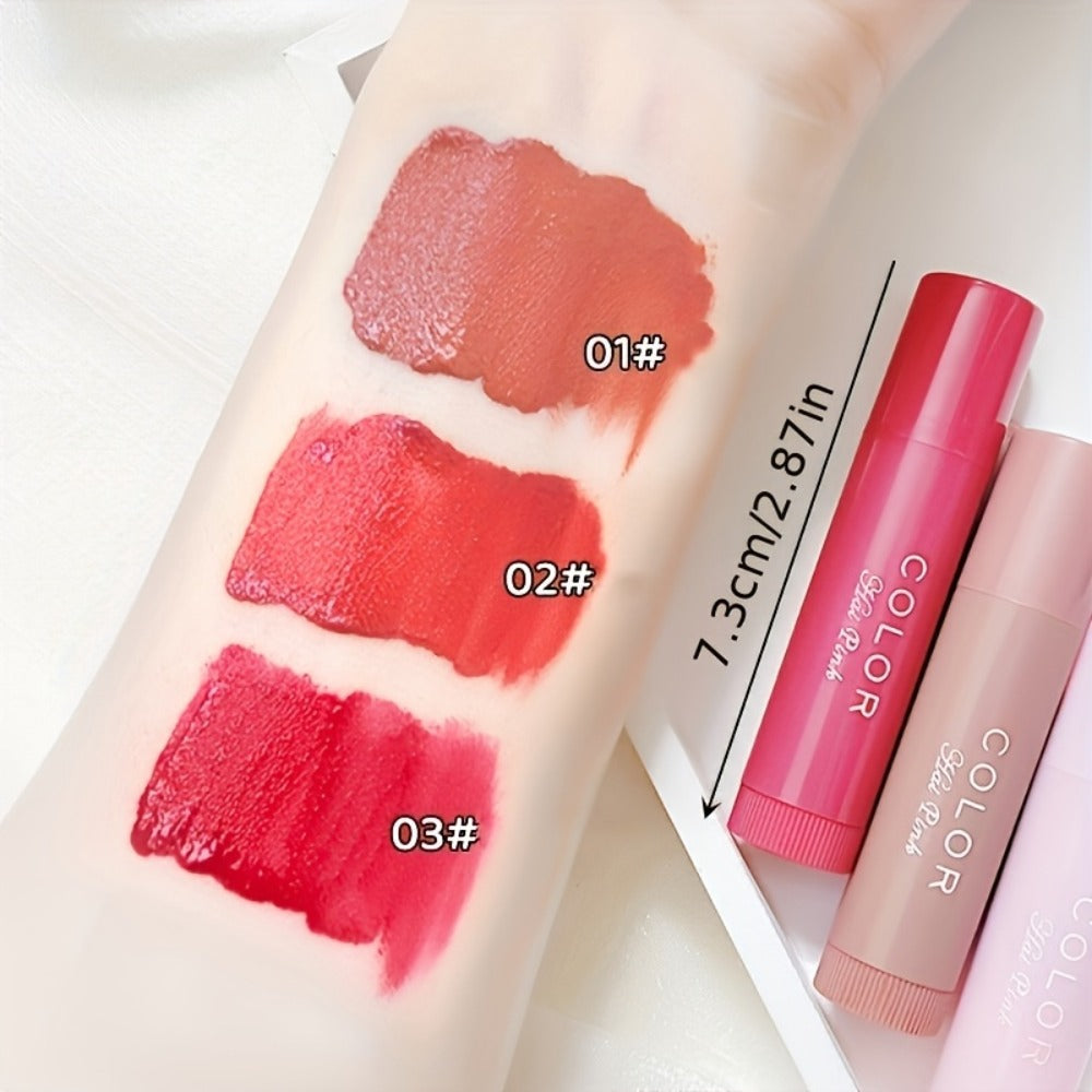 Glossy Hydrating Lipstick Set 3 Pack for Women – Long-Lasting Moisturizing Nourishing Formula, Brightening Lip Liner Effect, Buildable Color All Skin Tones, Beauty Gift for Girls - product image 4