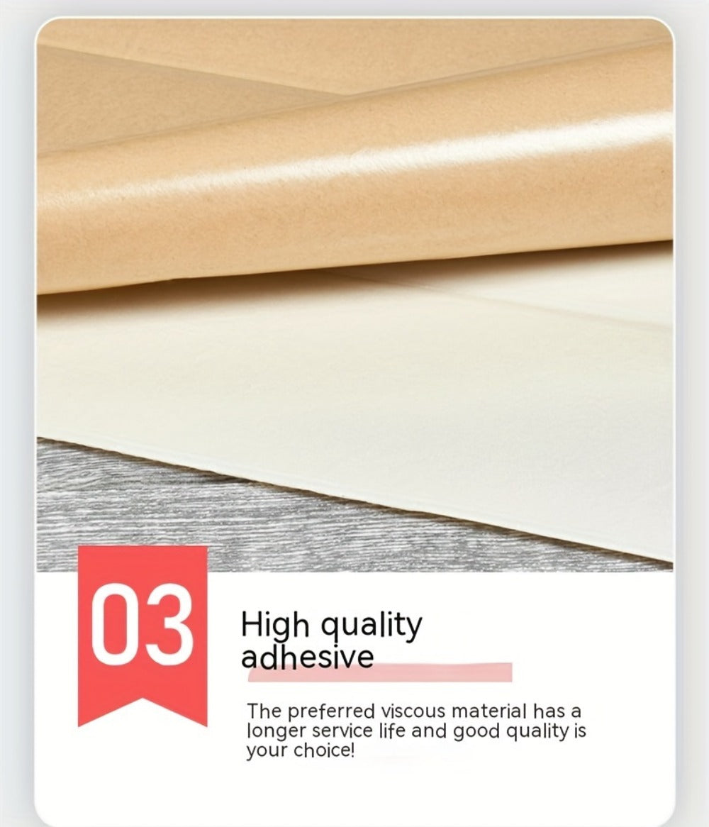 3D Peel and Stick Wood Grain Wallpaper Panels 50/100pcs - Self-Adhesive Waterproof PVC Foam Wall Tiles, Anti-Collision Textured Wall Decor for Bedroom Living Room Kitchen DIY Renov - product image 23