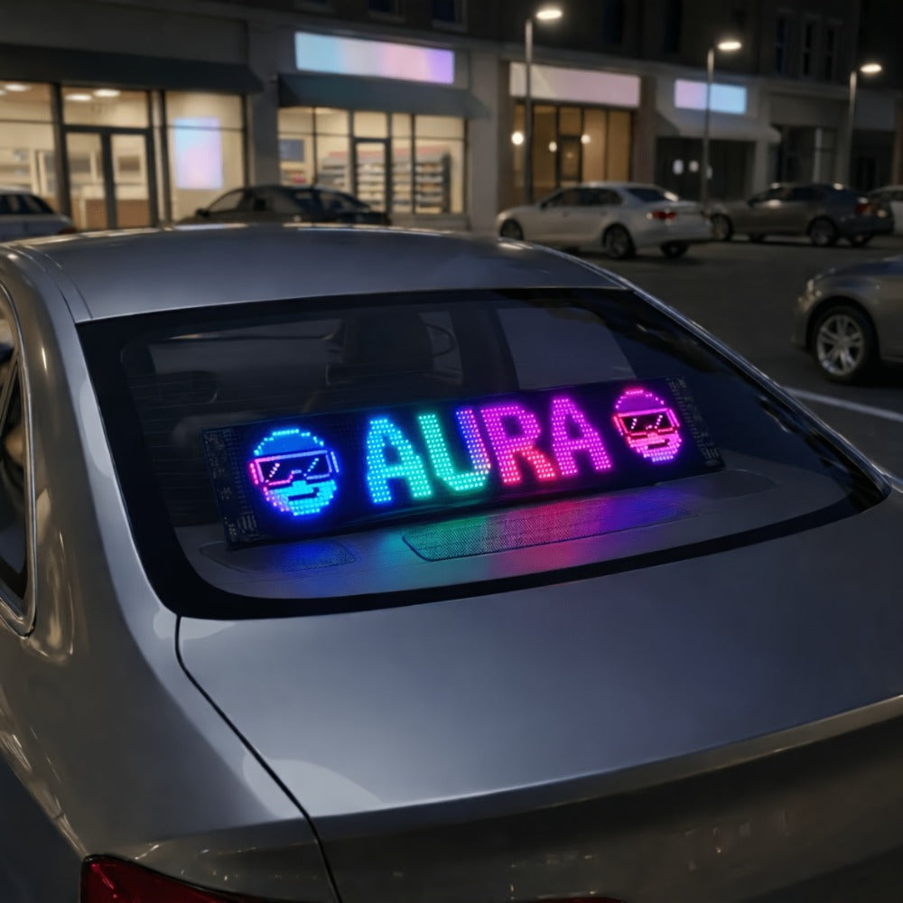 Programmable LED Sign – Flexible Matrix Display with App Control, Custom Text & Animations, Music Sync, USB Powered LED Panel for Bedroom Decor Store Window Business Display (3 Siz - product image 2