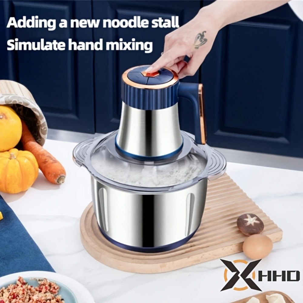 Electric Meat Grinder 5L 5-Speed – Large Capacity Stainless Steel Food Processor, Blender & Filling Machine for Meat, Garlic, Chili & More - product image 4