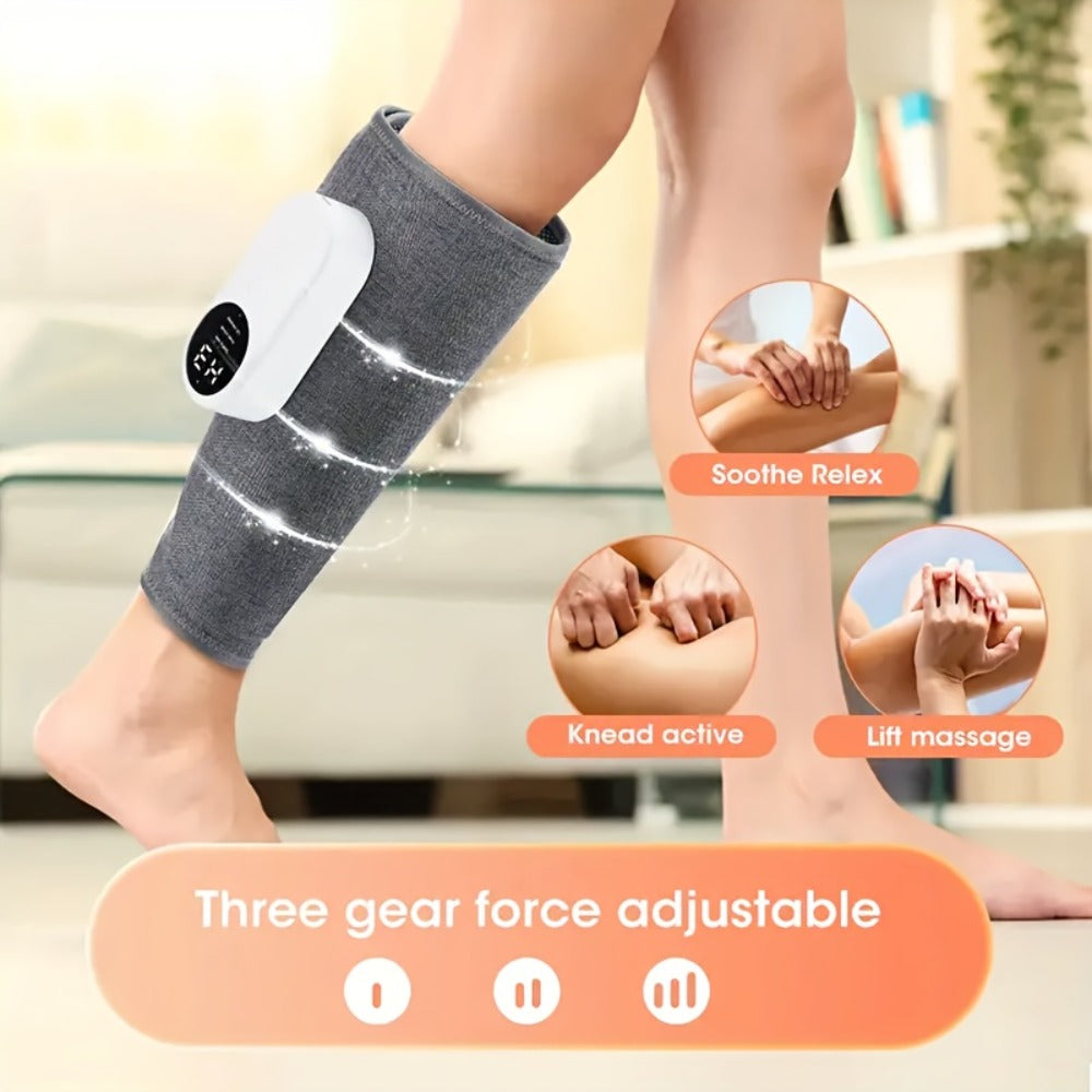 Air Compression Leg Massager – Cordless Calf & Foot Massager with 3 Intensity Levels for Legs, Thighs, Knees & Feet | Circulation Booster, Holiday Gift for Women & Men - product image 7