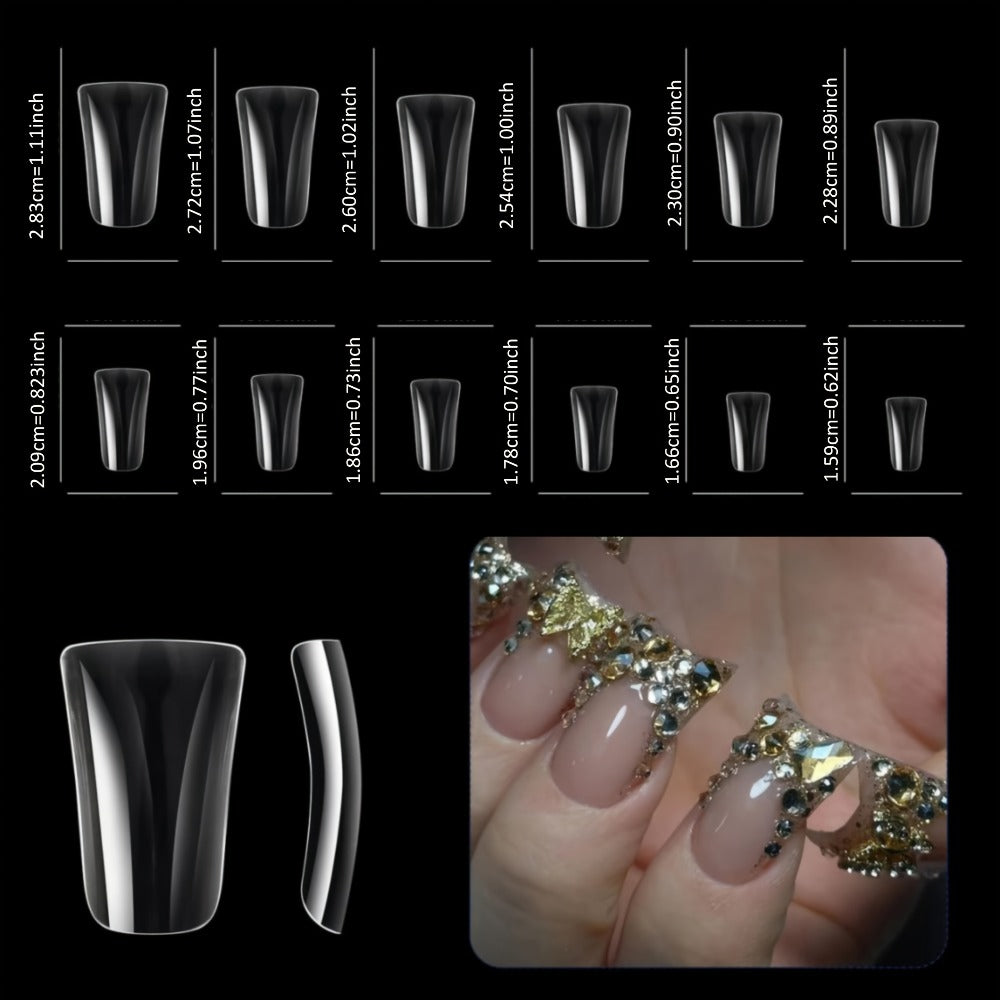 Short Press On Nails Black French Tip 10pcs Duckbill Silvery Snake Full Diamond Shiny Stars Handmade Reusable UV Protected Salon Quality for Wedding Party Birthday Gift False Nails - product image 4