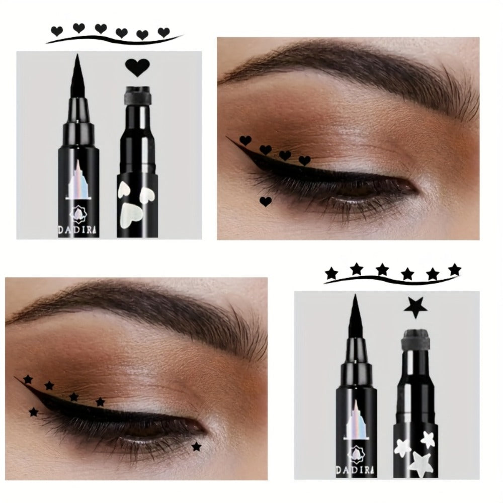 Waterproof Eyeliner Pen Set 6pcs Double-Ended Liquid Eyeliner Kit – Smudge-Proof, Oil-Proof, Long-Lasting Precision Eye Liner Pencil for Women, All-Day Wear, Cat Eye, Holiday Makeu - product image 12