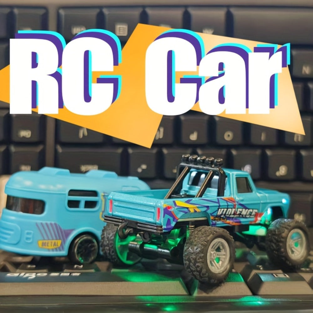 RC Off-Road Car with Alloy Body & Shock-Absorbing Chassis – Christmas Birthday Gift for Kids Teens – Remote Control Car for Boys Indoor Outdoor Racing Metal - product image 9