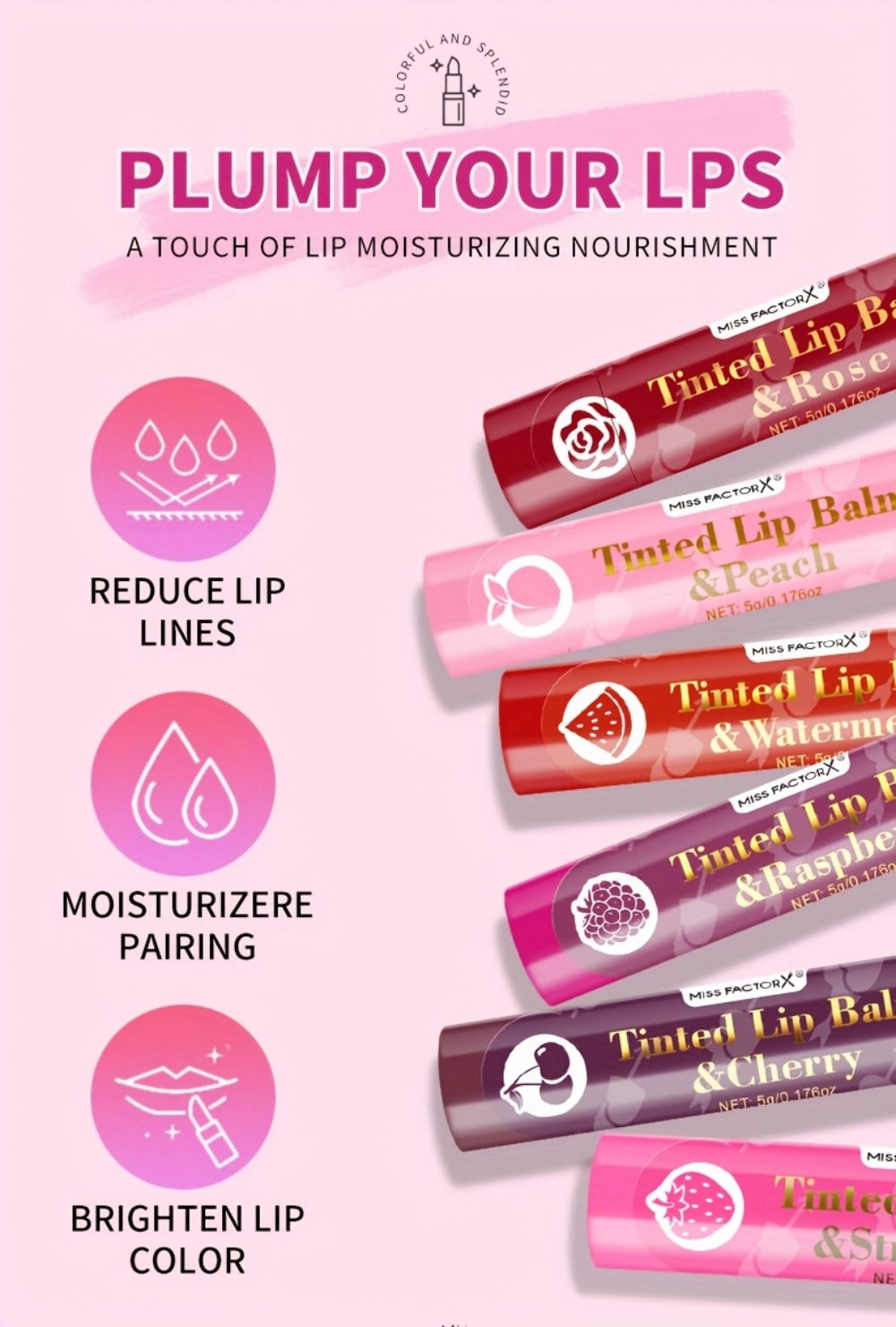 Tinted Lip Balm Set 30 Pieces Moisturizing Lip Gloss Gift Collection Hydrating Sheer Color Luminous Shiny Finish Bulk Lip Care Set for Women Daily Wear Birthday Holiday Bridal Gift - product image 14