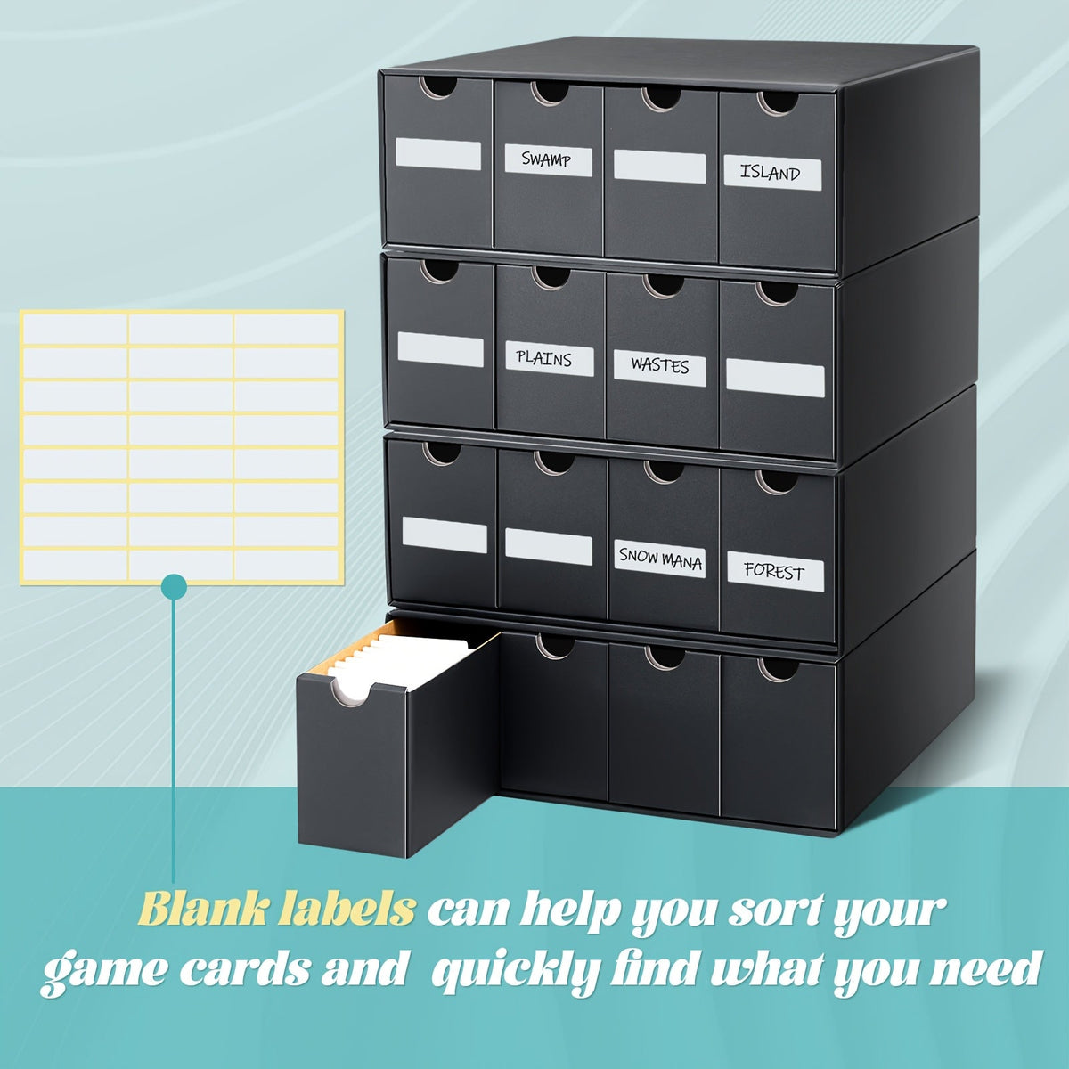 TCG MTG Card Organizer – Trading Card Storage Box 8000+ - product image 2