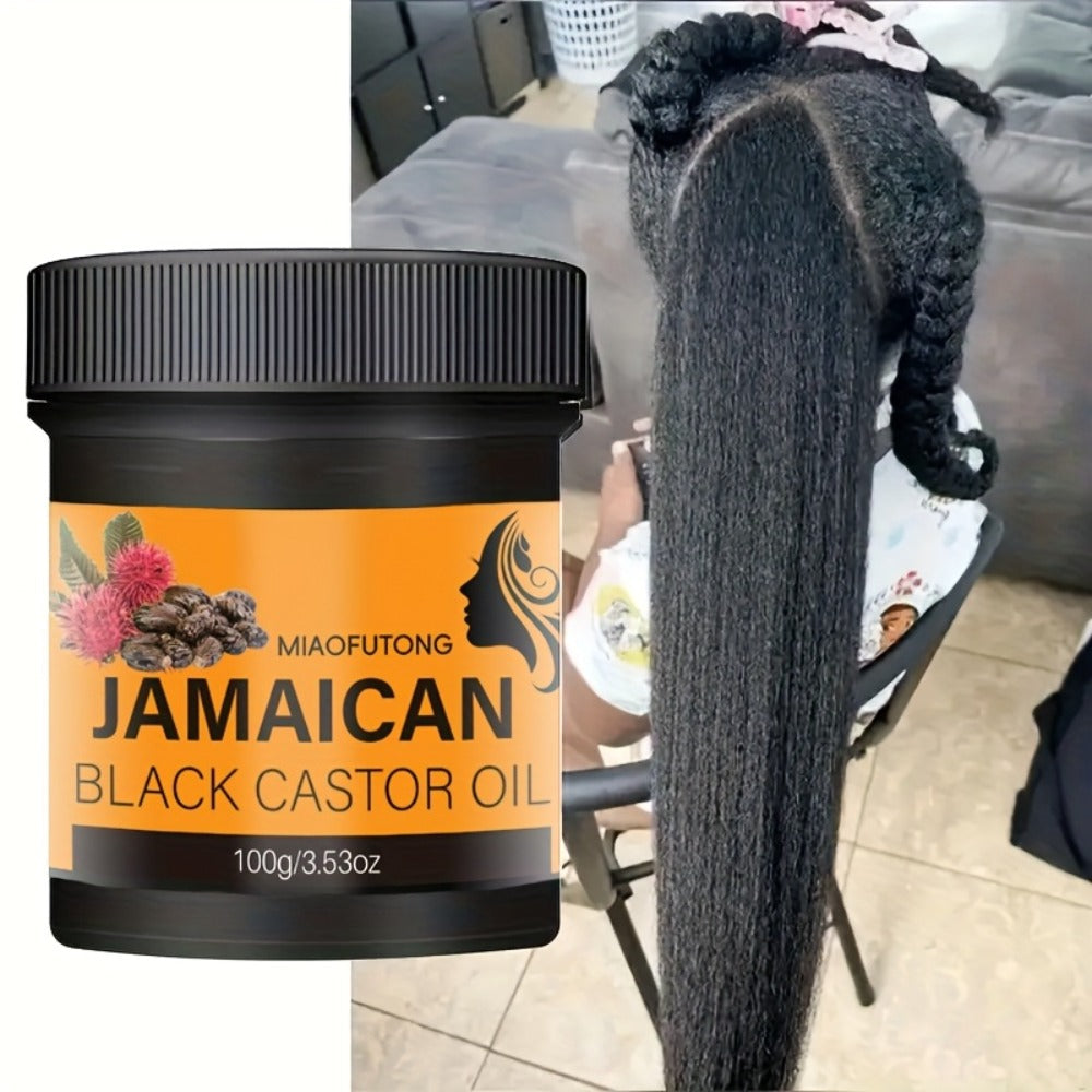 Black Castor Oil Hair Milk 5pcs — 100% Jamaica Pure Cold-Pressed Castor Oil Leave-In Moisturizer for Curly, Coily & Textured Hair | Deep Hydration, Frizz Control, Split End Prevent - product image 6