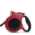 Adjustable Durable PVC Traction Line for Small & Medium Dogs, Available with or without Light in Black Pink Red – LED Retractable Dog Leash 16 Feet with - product image 3