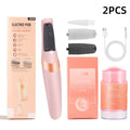 Electric Callus Remover for Feet with Foot Cream Stick Rechargeable Pedicure Tool 2 Speeds 2000 5000 RPM 2 Roller Heads – Dead Skin Dry Callus Cracked Heel Remover 60-Min Battery G - product image 9