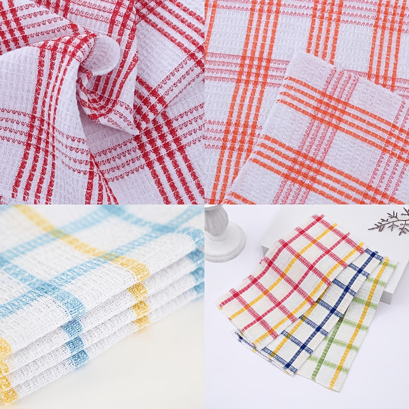 15 Kitchen Dishcloths, Soft and Absorbent Cleaning Cloths, Household Cleaning Tools Reusable and Durable Kitchen Wipes, Quick-Drying Scrubbing Cloths Reusable - product image 2