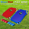 Cornhole Game Set with 12 Bean Bags Cornhole Boards Red Blue Gift Box for Outdoor Backyard Camping Beach Indoor Party Yard Games Holiday Gift Family Fun Bean - product image 3