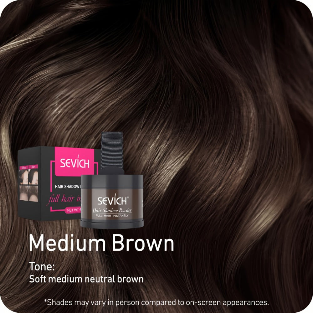 Root Touch Up Hair Powder for Thinning Hair & Gray Roots — Instant Hairline Concealer Shadow Topper, Long-Lasting Resistant Formula, 13 Shades, 2/3pcs Kit for All Hair Types Women  - product image 34