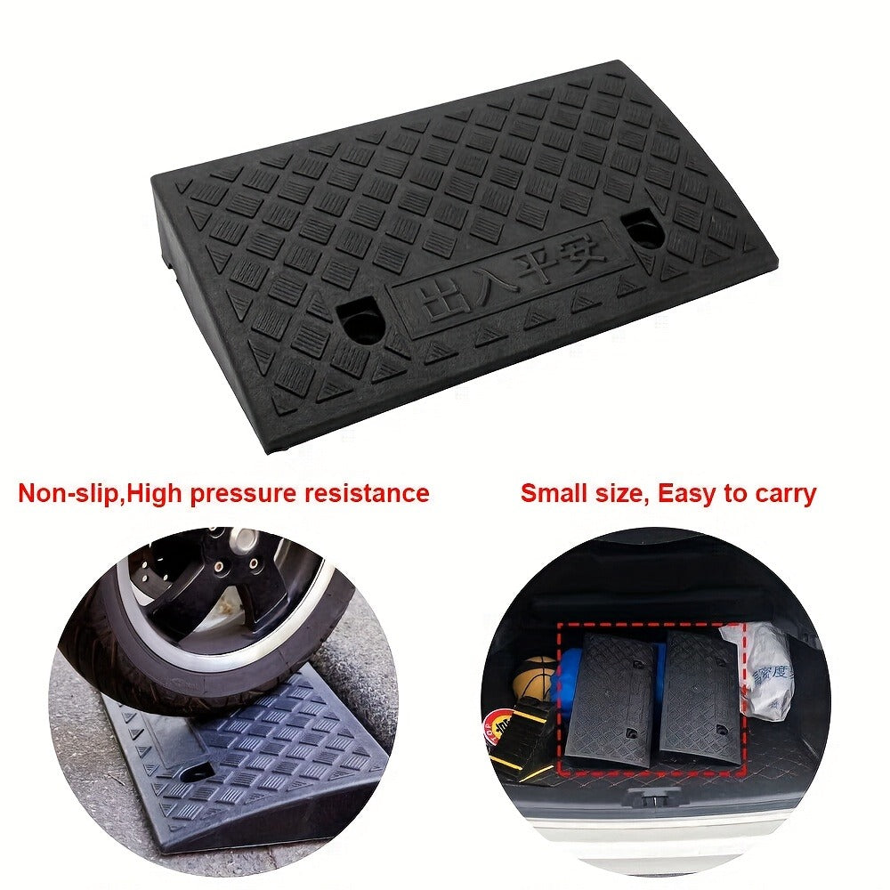 Curb Ramp Heavy Duty Plastic 3000 lb Portable Lightweight for Car SUV Motorcycle Bike Wheelchair Scooter Driveway Sidewalk Loading Dock Garage Outdoor Use Mobility Aid Ramp 2/4 Pac - product image 8