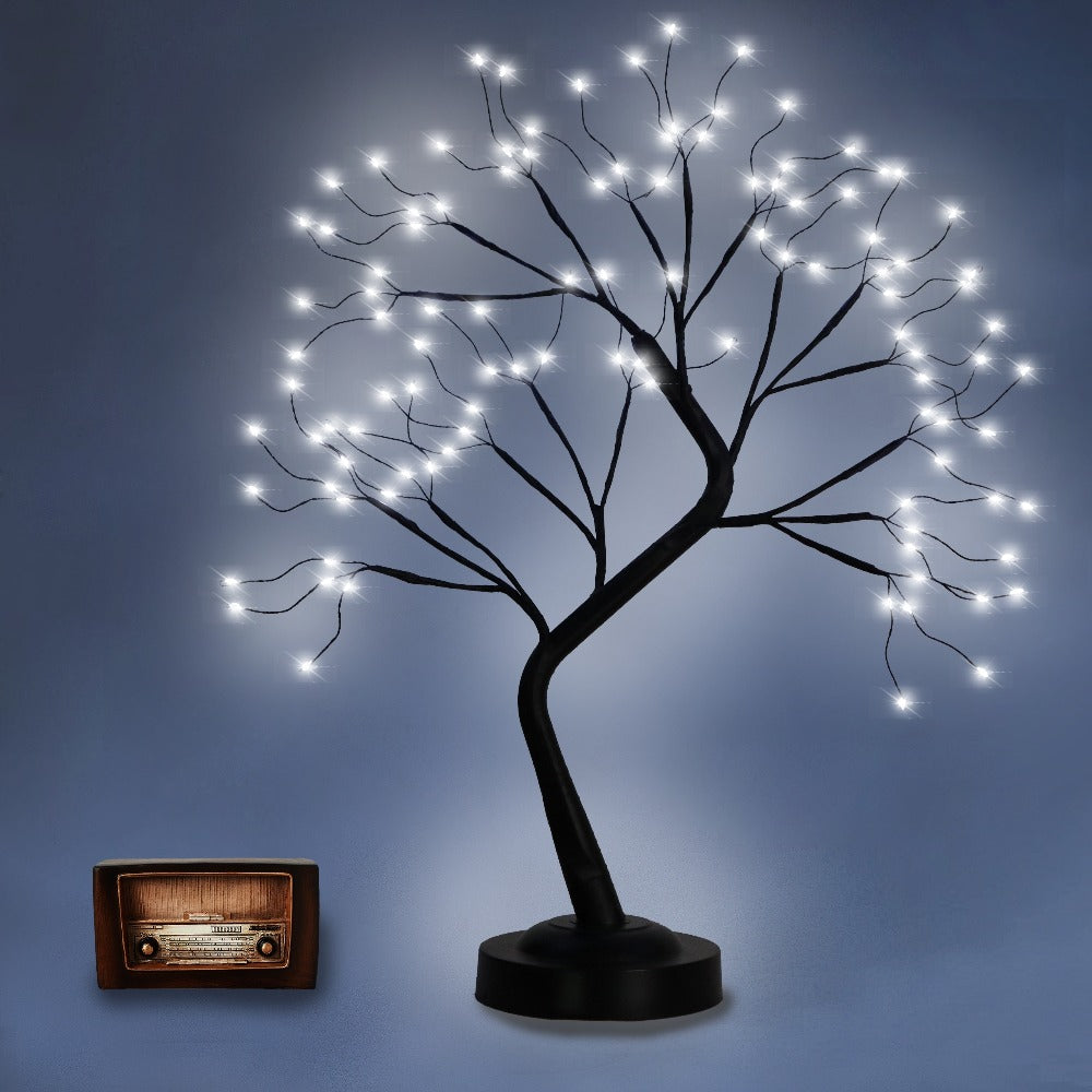 LED Tabletop Tree Light 20 Inch, 108 LED Fairy Lighted Branch Tree Lamp with 8 Lighting Modes & Timer, USB or Battery Powered Desk Decor for Bedroom Home Office Christmas Halloween - product image 2