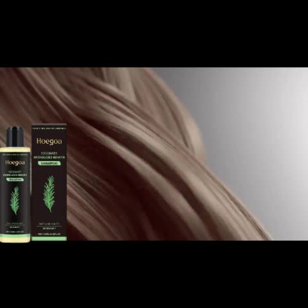 Rosemary Vitamin C Keratin Shampoo Set 3 Bottles — Deep Cleanse Moisturize & Strengthen Hair, Scalp Stimulating Antioxidant Formula, Smooth Shiny Frizz-Free Results, Holiday Hair C - product image 12