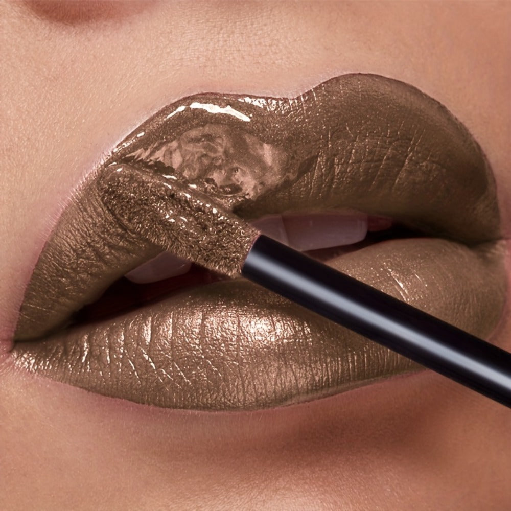 Metallic Glitter Liquid Lipstick 22 Shades Waterproof Shimmer Lip Gloss Non-Sticky Plant Squalane Formula - Long-Lasting Transfer-Proof Bold Lip Tint for Party Festival Bridal Dail - product image 12
