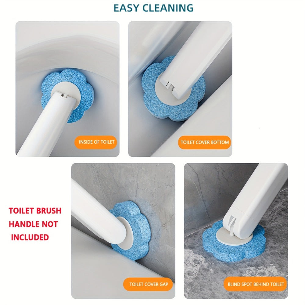 Disposable Toilet Brush Head Refills 18/36/54 Pcs | Replacement Heads for Toilet Bowl Cleaning Brush, No Dead Corner Bathroom Scrubber, Deep Clean Toilet Cleaner Accessories with O - product image 14