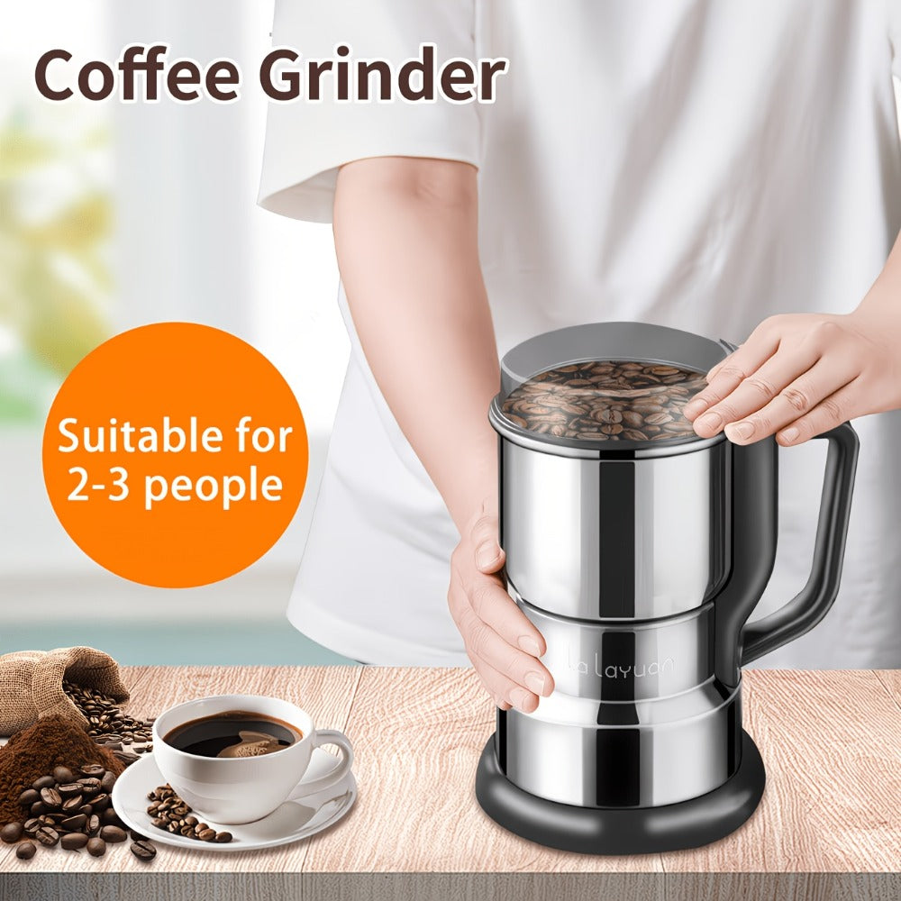 Electric Coffee Grinder 300W 25000RPM – 8-Blade Stainless Steel Spice & Grain Mill for Coffee Beans, Nuts, Spices | Home, Cafe & Camping - product image 16