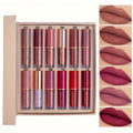 Non-Stick Matte Lip Gloss Set 12 Pcs Non-Fading Long-Lasting Liquid Lipstick Assorted Colors with Wand Applicator – Velvety Bold Lip Color Beauty Gift for Women & Girls Everyday We - product image 7