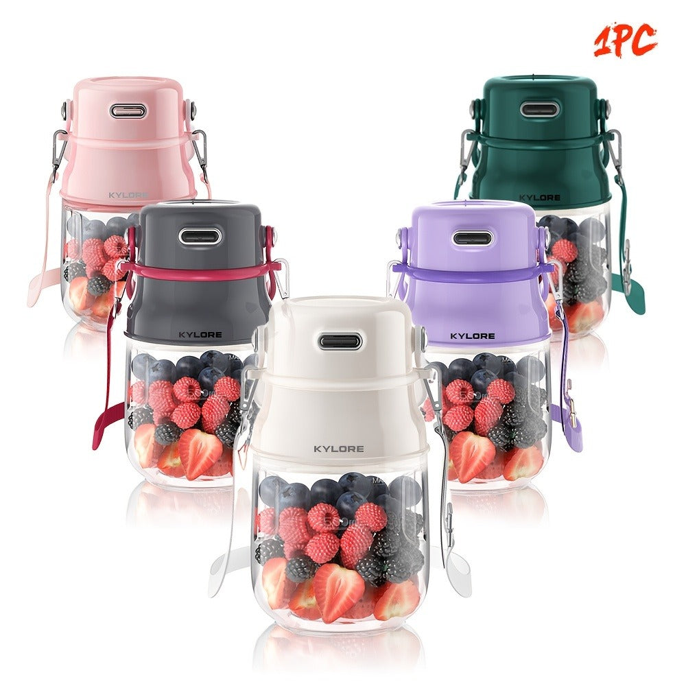 Personal Blender USB-C Rechargeable 27oz - 10-Blade Portable Smoothie Blender with Shoulder Strap, 70W Dual Battery, Safety Lock, Dishwasher Safe, for Shakes, Protein Drinks, Gym & - product image 13