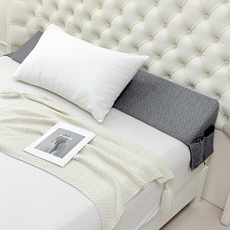 Bed Wedge Pillow - Bed Gap Filler Mattress Wedge Headboard Pillow Close The Gap 0-7" Between Your Headboard and Mattress Or Wall for Sleeping Backrest Pillow - product image 13