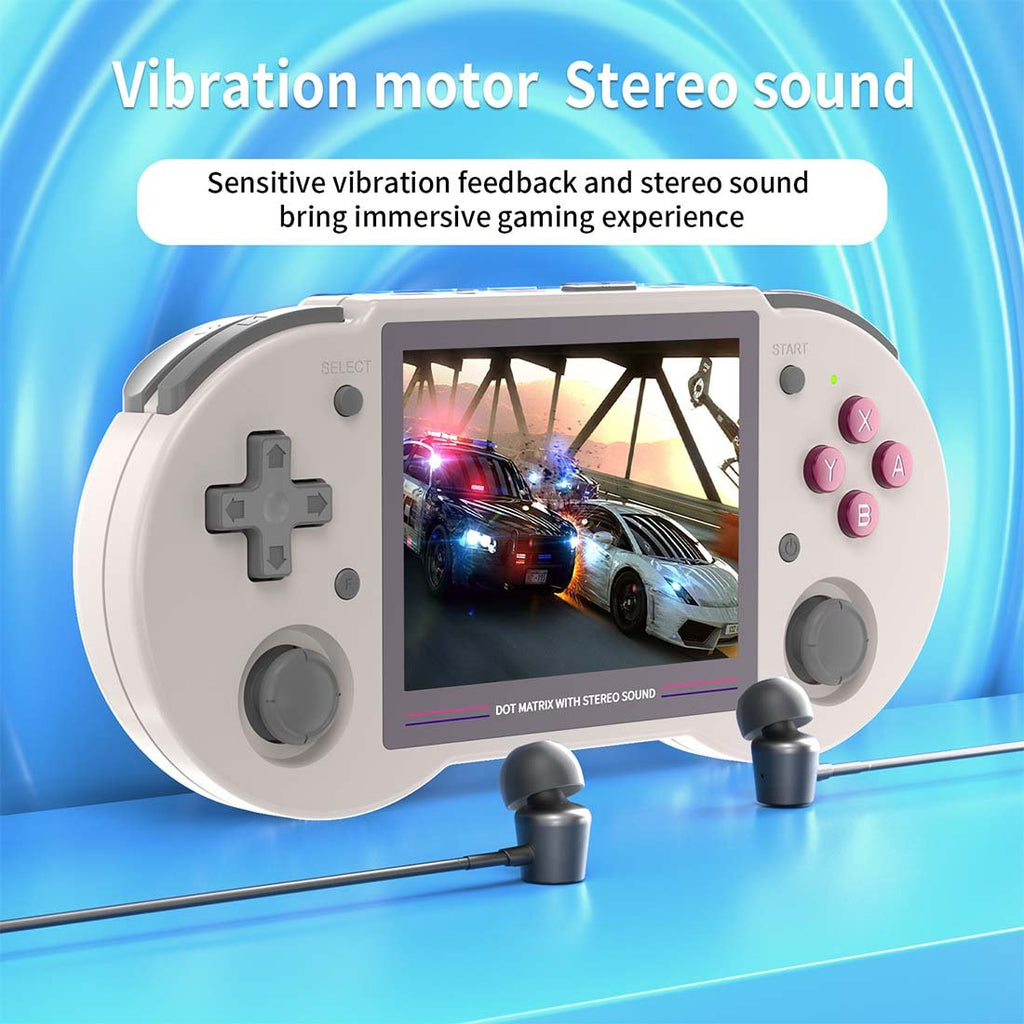 Anbernic RG353PS Handheld Game Console Linux RK3566 3.5-Inch 4:3 IPS HDMI Retro Emulator 3500mAh Plug and Play Wi-Fi Bluetooth for Everyday Use
