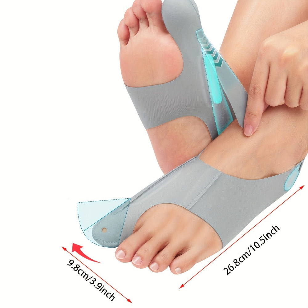 Bunion Corrector Sleeves 2-Pack – 4-Point Fixation Big Toe Separator, Adjustable Day & Night Hammer Toe Straightener for Men & Women - product image 3