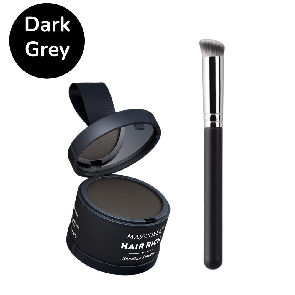 Beard Touch-Up Powder for Men - Instant Gray Coverage Beard Filler for Sparse Patchy Beard Eyebrows Hairline Temples Natural Finish Skin Friendly Long Lasting 5 Colors Available - product image 9