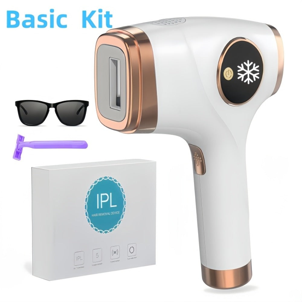 IPL Hair Removal Device Sapphire Ice Cooling Painless 999900 Flashes 9 Modes – At-Home Permanent Hair Reduction for Women Men Face Body Bikini Underarms Legs - product image 3