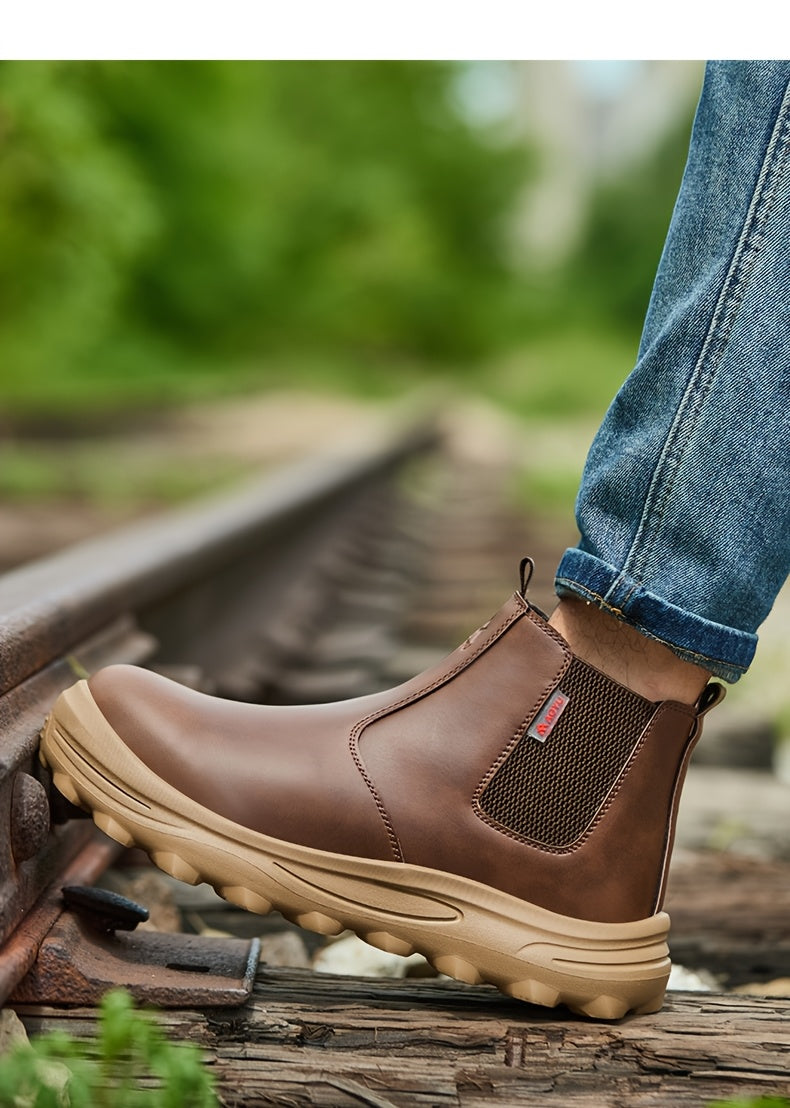 Men's Work Shoes, All-Season Labor Shoes, Work Boots, Comfortable Fabric Insoles, Casual Outdoor Sneakers, Construction Boots - product image 21