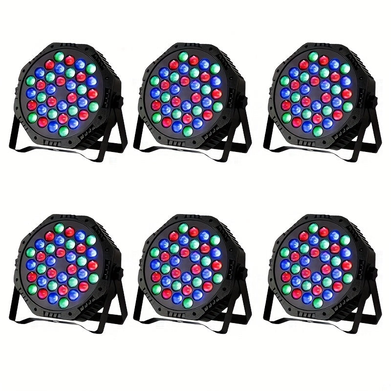10 pc 36LEDs Stage Par Lights RGB LED Par Lights Sound Activated Auto Play By Remote & DMX Control Party/lights That Sync with Music/lights for Decoration/lights