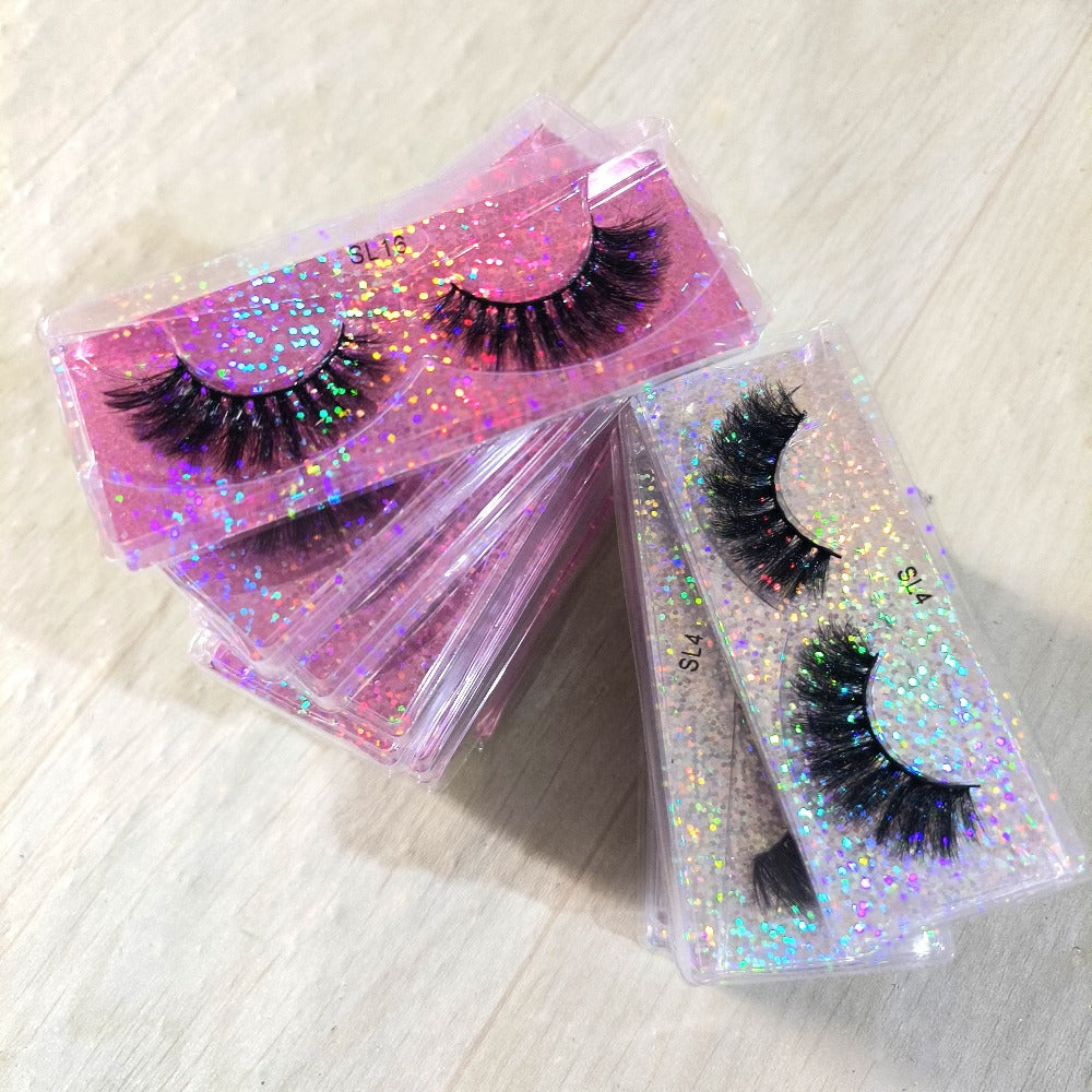 Russian DD Curl False Eyelashes 20 Pairs 5 Mix Styles – Cat Eye Extra Thick Fluffy Natural Reusable Lightweight Lash Multipack for Daily Wear, Parties & Special Occasions - product image 3