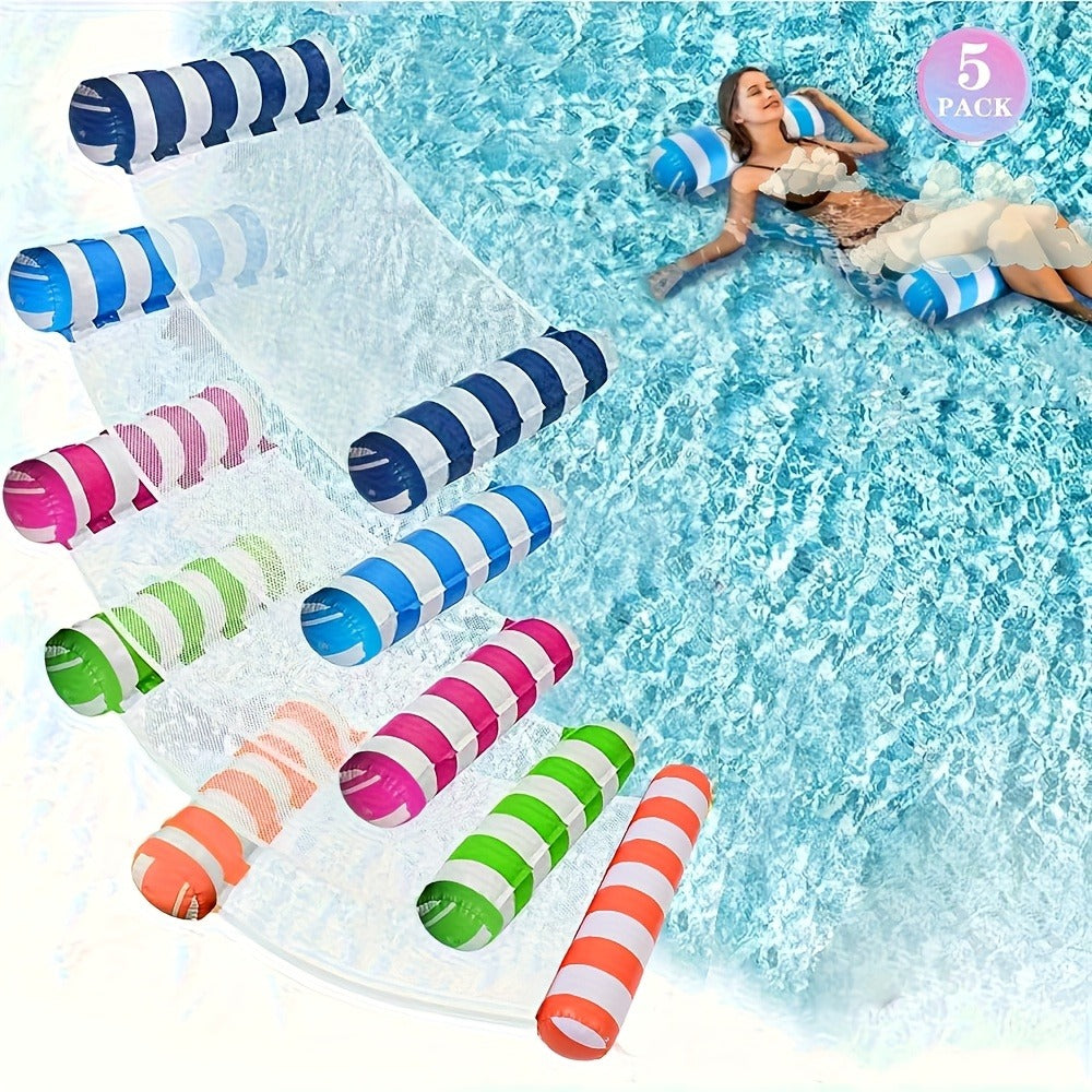 Hammock Saddle Lounge Chair Drifter Multi-Purpose Water Float, Non-Stick PVC, for Adults & Kids, Summer Pool Beach Lake Outdoor Fun | 4-in-1 XL Pool Float - product image