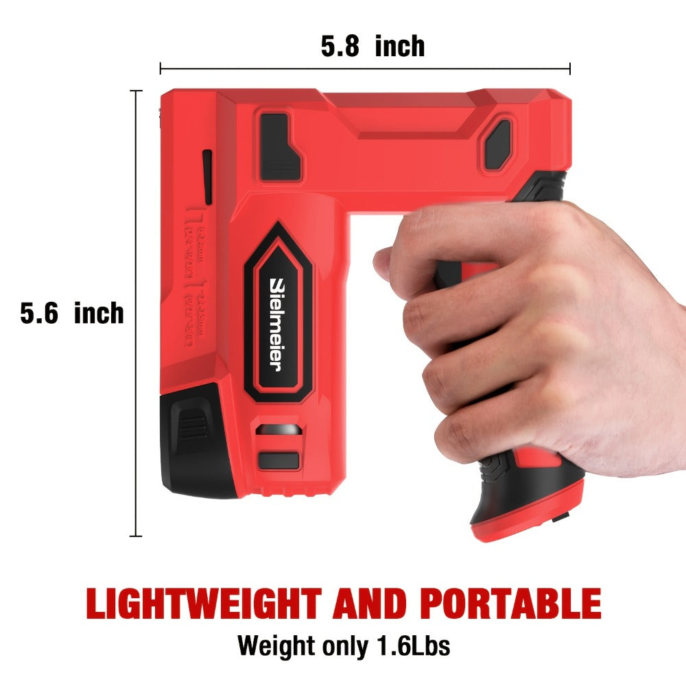 Cordless Stapler Nailer 2-in-1, 20V/4V Brad Nailer Without Compressor, Lightweight with Safety Striker Guard, Battery & Charger Included, 1600/2000 Nails & Staples, for Carpentry,  - product image 14