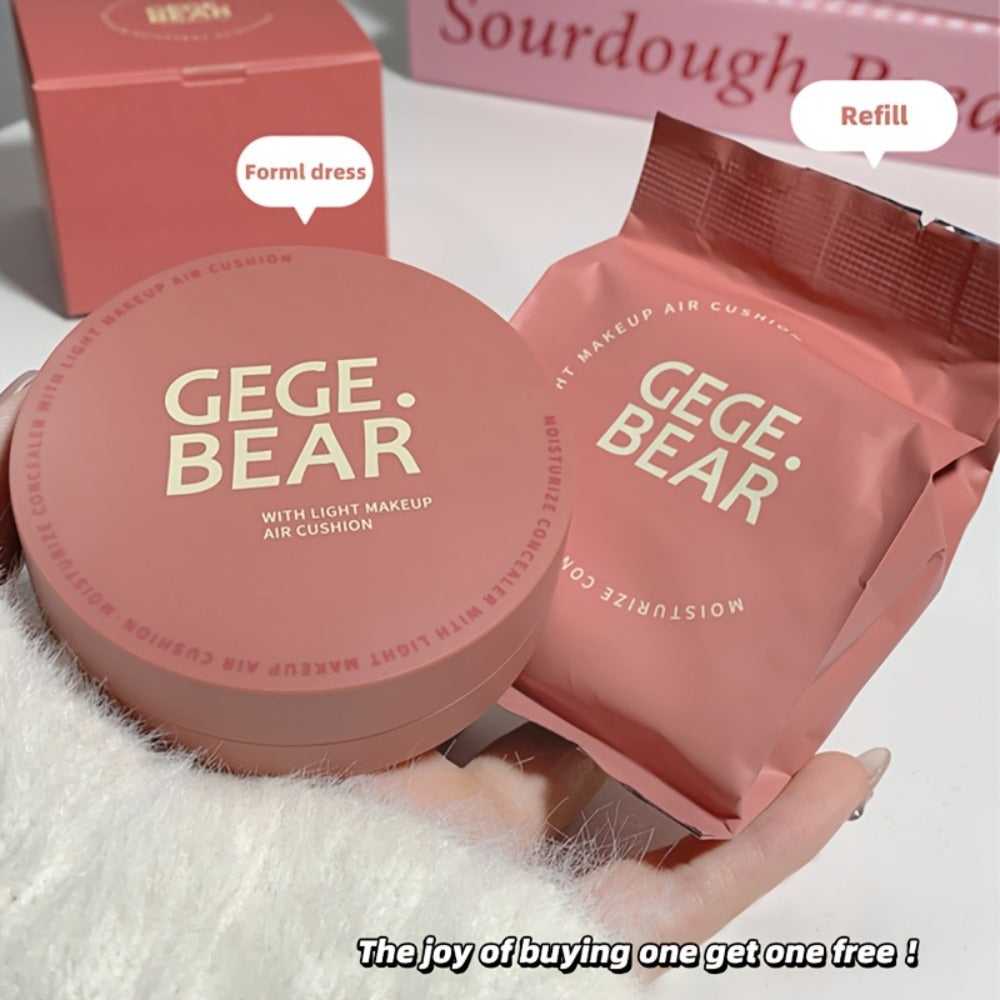 Oil Control Cushion BB Foundation with Replacement Core – Waterproof Sweatproof Invisible Pore Coverage, Moisturizing Lightweight Buildable Natural Finish for All Skin Types, Ivory - product image 4