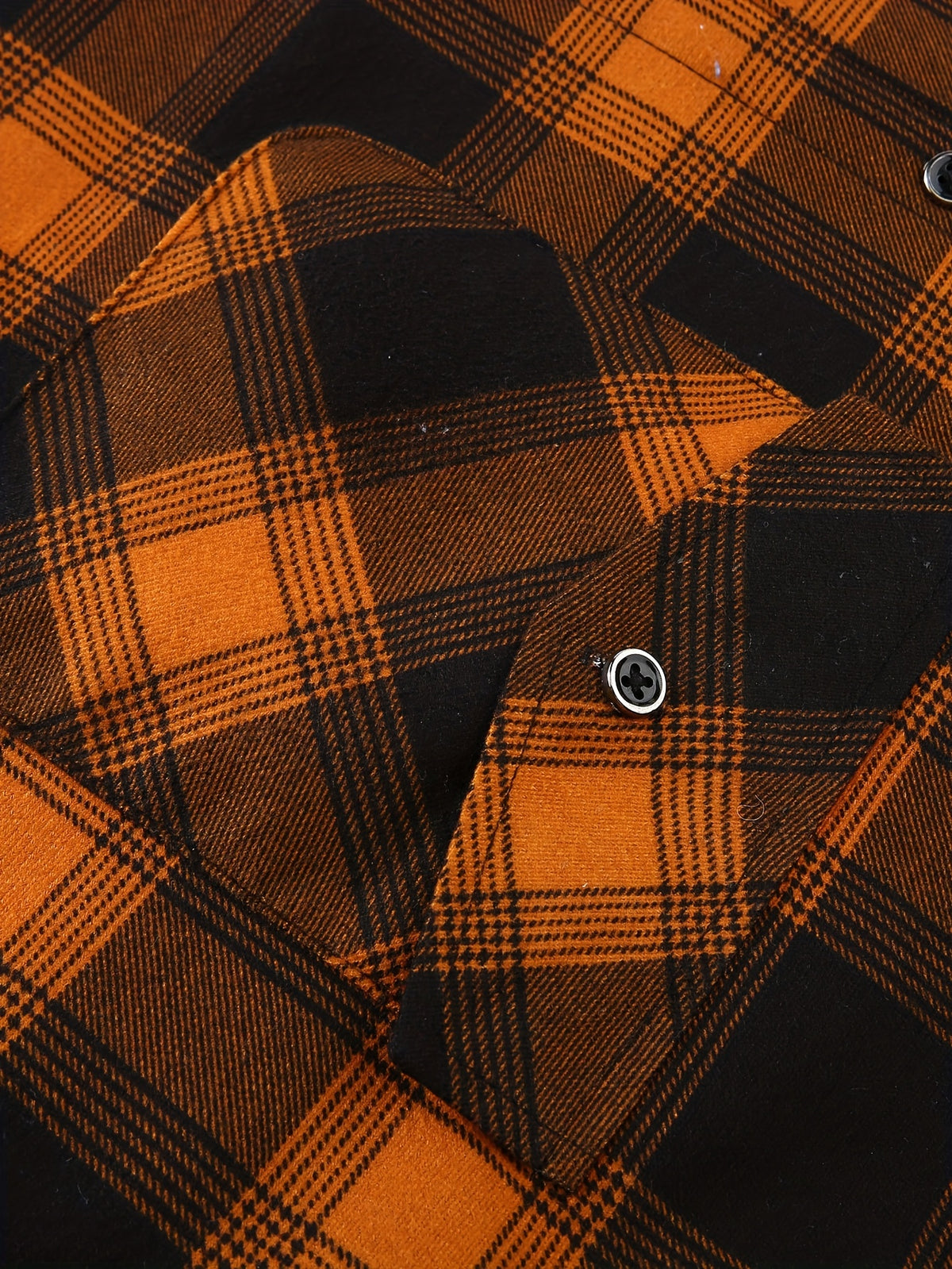 Men's Heavy-Duty Flannel Jacket - Thermal Insulated Hooded Coat with Front Pockets, Blue Black Plaid Work Jacket for Logging, Winter Outdoor Jobs, Construction - product image 11