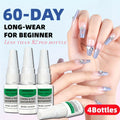 60+ Day Hold Nail Glue 4 Bottles 20g Each Super Strong Extra Hold Fast Drying No Lamp Needed Heavy Duty Adhesive for Press On Nails Fake Nails Acrylic Tips Nail Art Salon Home Use - product image 11